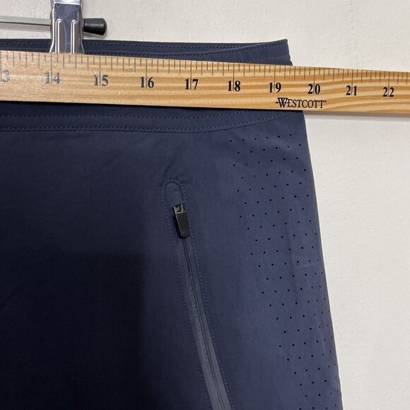 Mack Weldon 4 Way Active Shorts Navy Zipped Pockets Men’s Size XXL - Picture 9 of 11